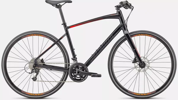 Package 13: Sirrus 3.0 Black/Red X-Small Bike