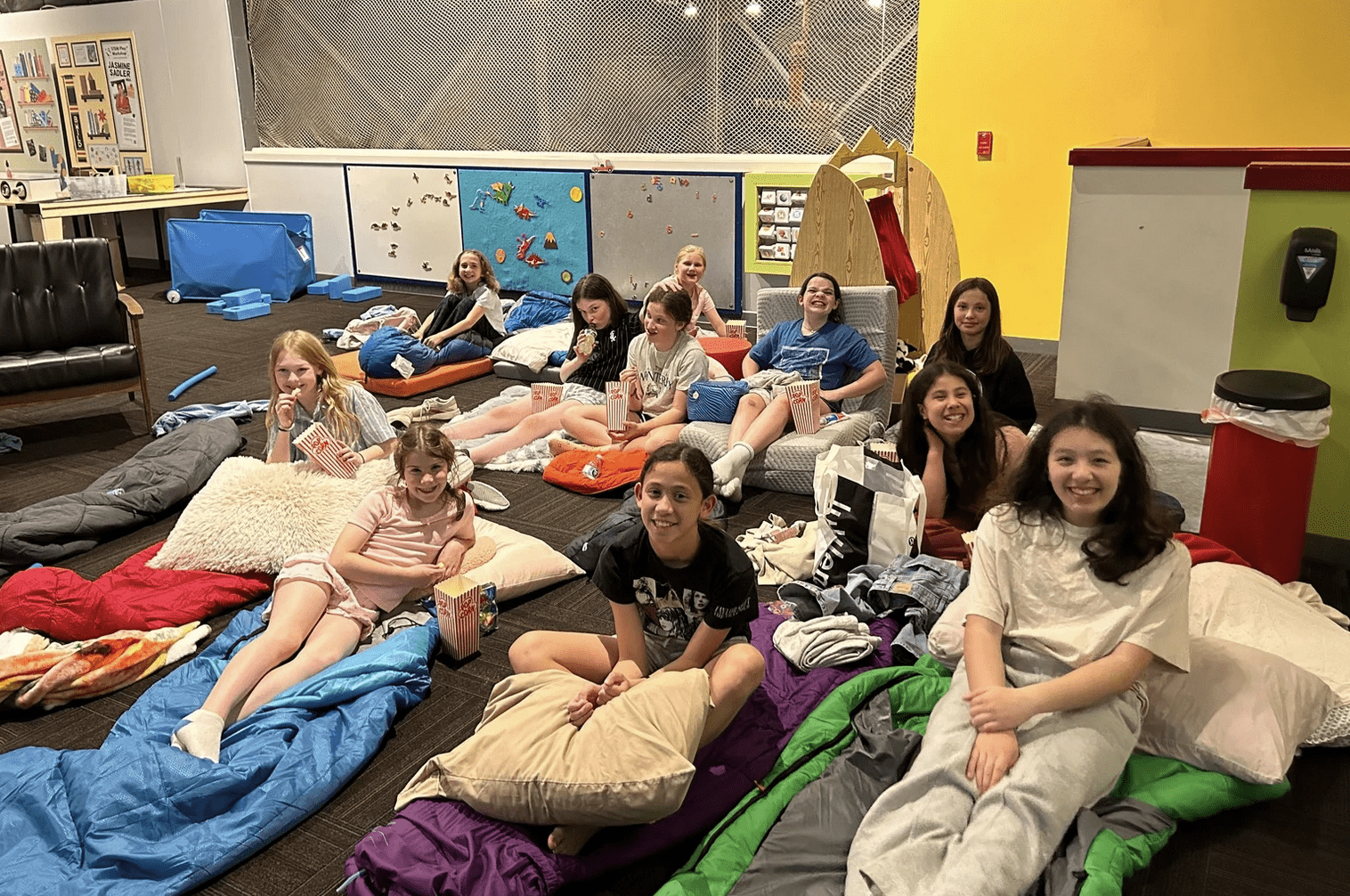 A Night at the Museum Slumber Party